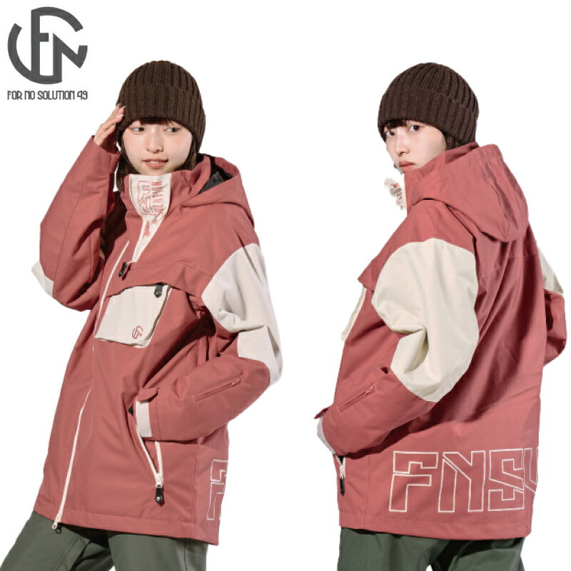 楽天ビーポイント楽天市場店【40％OFF】【24-25】For No Solution 49 ジップジャケット　UNIVERSE JACKET Unisex スノーウェア スノーボードウェア スキーウェア TRT