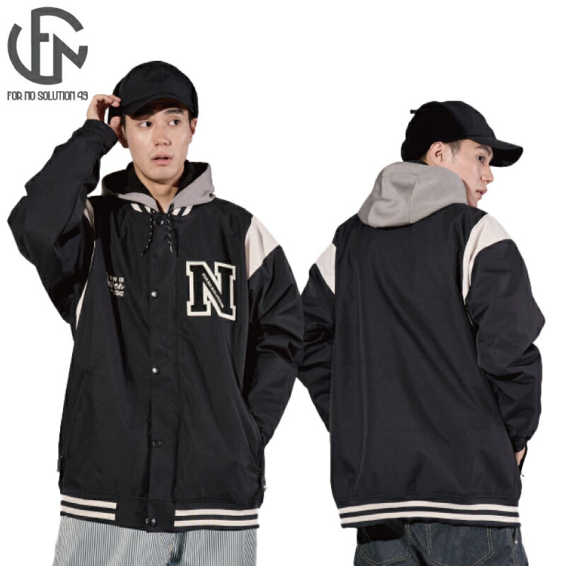 【40%OFF】【24-25】For No Solution 49 FN-2414 STADIUM JACKETスタジアムジャケット　Detachable HOO..
