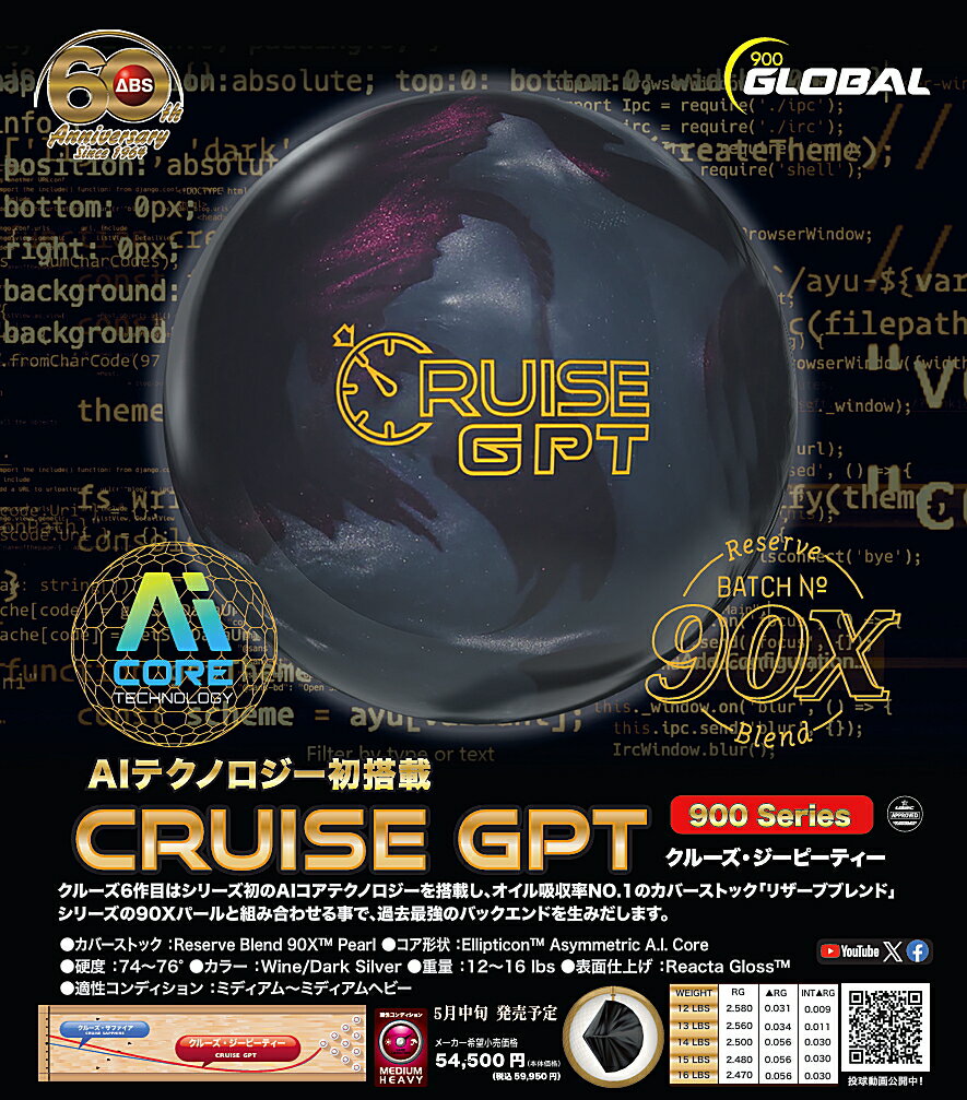 【900GLOBAL】 クルーズ・GPT