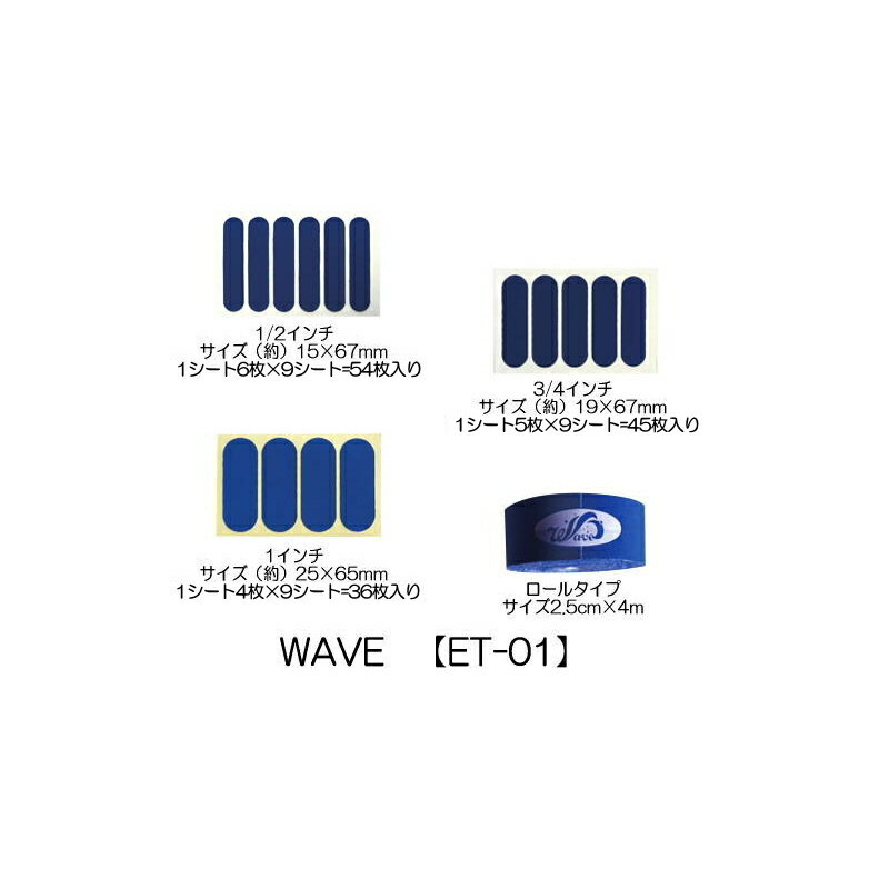 【メール便可】　【WAVE】 ET-01 【カットタイプ・ロールタイプ】【単品】