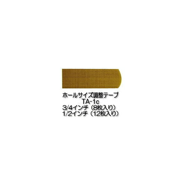 ウェイブ（ウェーブ）　ホールサイズ調整テープ TA-1c（1袋） サイズ：3/4インチ（8枚）、1/2インチ（12枚） ※ボールの中で親指が動く・ボールを落とす等の調整テープ テフロンテープ製でよく滑るテープ。 親指がひっかかる箇所に。 シューズのスライド用にも使用できます。 メール便発送も対応いたします。 （代引きは宅急便のみとなります。） 送料は一律250円です。 （1梱包40〜50袋程度が限度です。） 12袋セットは こちら■メール便（日本郵便クリックポスト）ご希望のお客様へ■ （必ずご確認下さい） 　　送料は1梱包250円均一となります。（A4サイズ大、厚さ3cmまで） 　　メール便対応商品を複数ご注文の際、1梱包で収まらない場合は 　2梱包以上になる場合がございます。 　　また、通常送料の金額を超えてしまう梱包数の場合は宅配便送料のまま 　宅配便で発送させて頂きます。（別途ご案内差し上げます。） 　　メール便発送可能商品は、商品タイトルに　【メール便可】　と記載されております。 　　ご注文商品をかごに入れる際、配送方法「メール便（代引き不可）」を選択し、 　ご注文STEP画面での配送方法は「宅配便」を選択のままご注文下さい。 　　ご注文後、楽天市場から自動配信されるメールには訂正前の送料が記載されておりますが、 　後ほどお送りするご注文受付のメールでは送料を修正しご案内差し上げます。 　　メール便はポスト投函で配達完了の為、代金引換はご利用になれません。 　　銀行振込、またはコンビニ、クレジット決済をお選び下さい。 　　また、配達日、配達時間帯の指定は出来ません。 　　配達日数は、お届け先までの距離によりますが、概ね2-4日程となります。 　　メール便には宅配便同様、お荷物伝票番号がございます。 　　万が一、商品が不着の際、お荷物の追跡は可能ですが、 　お荷物問い合わせにて配達完了となっている場合は、 　不着のお申し出がありましても補償は致しかねます。予めご了承下さい。