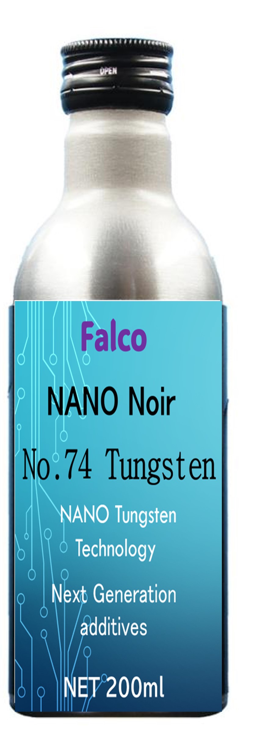 Falco NANO Noir 200ml ナノタングステン配合エンジンオイル添加剤 送料無料