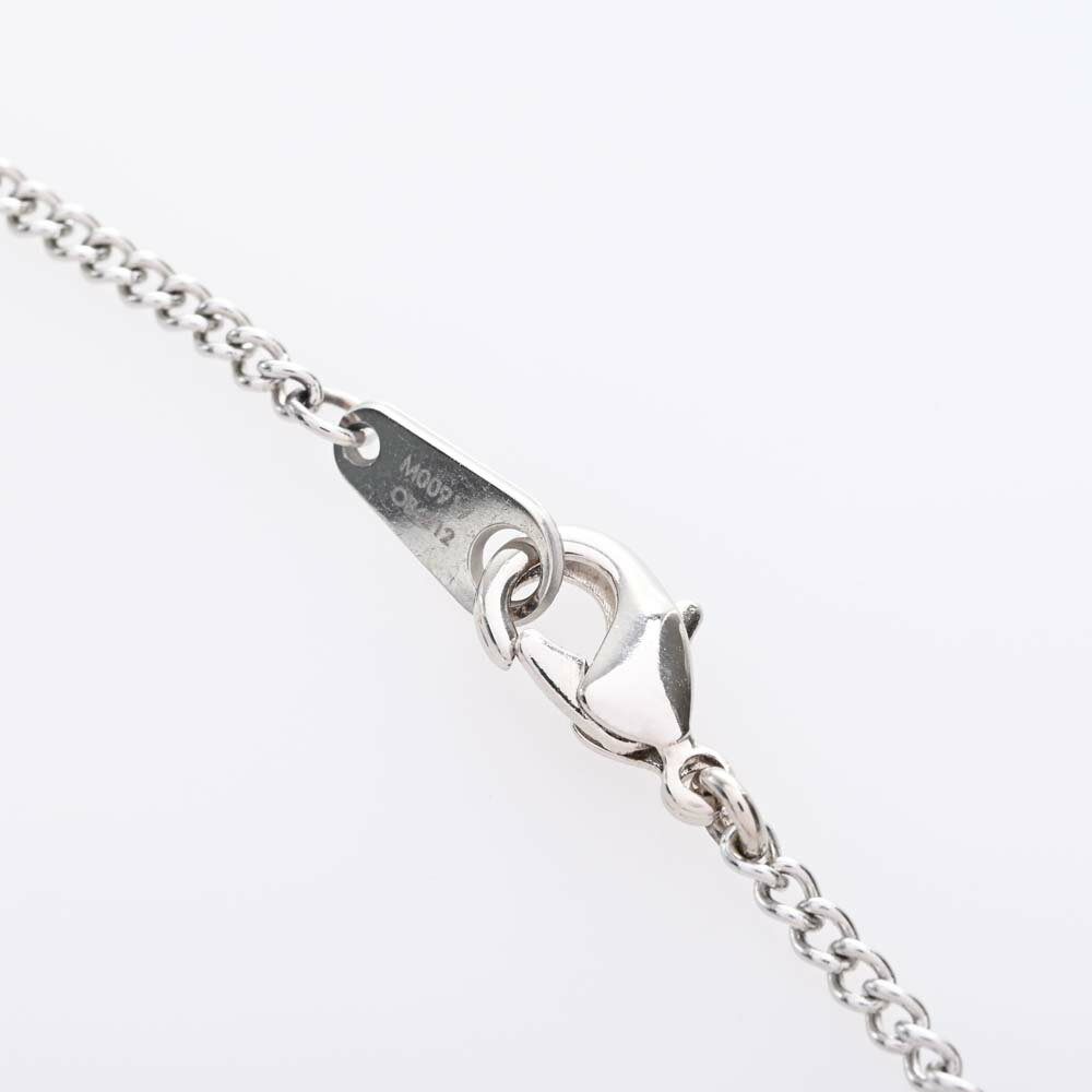 Used]Good Condition Louis Vuitton pendant LV instinct necklace M00521  silver gunmetal gold monogram flower [ ] - BE FORWARD Store