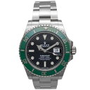 ロレックス 腕時計 メンズ サブマリーナ デイト SUBMARINER DATE ランダム番(2021) SS AT ROLEX 126610LV 自動巻き ステンレススチール グリーン 緑 定番 美品【中古品】