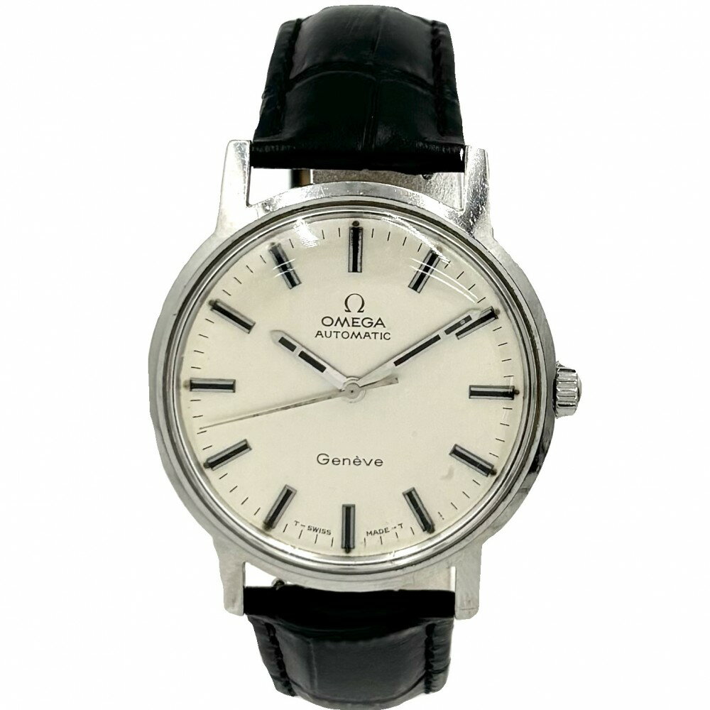 オメガ 腕時計 メンズ ジュネーブ ヴィンテージ Cal.552 シルバー文字盤 自動巻き OMEGA 165.070 自動巻き ステンレススチール 