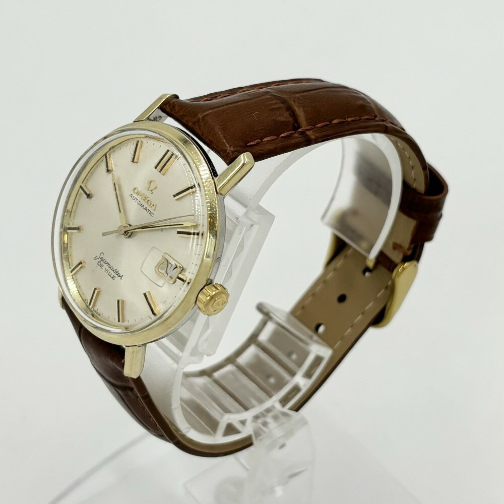 【在庫一掃】 オメガ 腕時計 メンズ シーマスターデ・ヴィル デビル cal.562 AT シルバー文字盤 OMEGA 166.020 自動巻き ステンレススチール 【中古品】