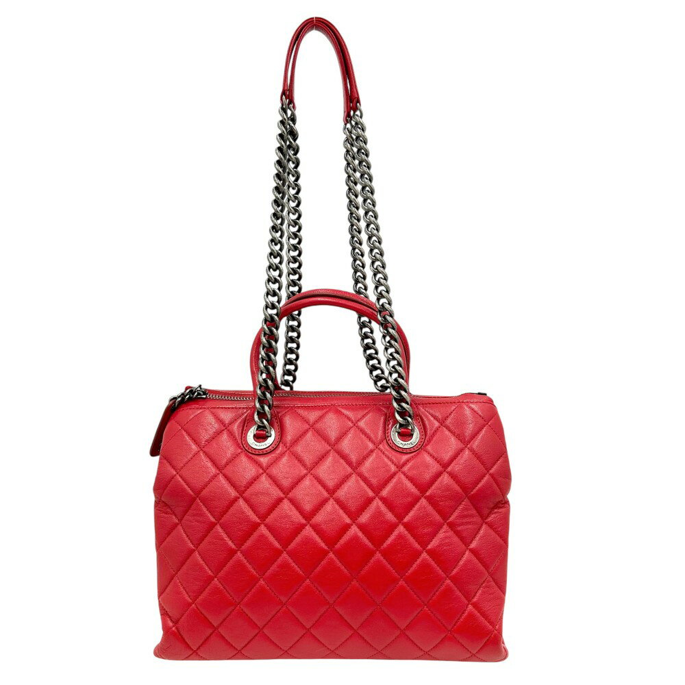 CHANEL シャネル ショルダーバッグ チョコバー ピアノバッグ レッド系 楽天市場】シャネル チョコバー(カラーレッド)(ショルダー