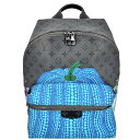 ルイヴィトン リュック レディース モノグラムエクリプス ディスカバリーバックパック LV×YK 草間彌生コラボ かぼちゃ 鞄 かばん LOUIS VUITTO...