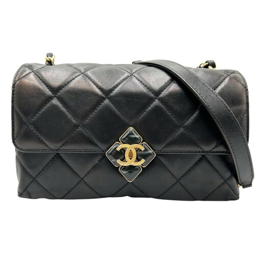 シャネル ショルダーバッグ レディース マトラッセ 肩掛け 斜め掛け ココマーク ココ かばん 鞄 CHANEL ラムスキン カラーストーン ブラック 黒 ゴールド金具【中古品】 シャネル ショルダーバッグ レディース マトラッセ 肩掛け 斜め掛け ココマーク ココ かばん 鞄 CHANEL ラムスキン カラーストーン ブラック 黒 ゴールド金具【中古品】