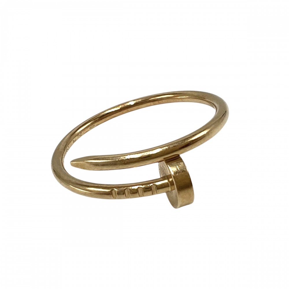 【在庫一掃】 カルティエ 指輪 ユニセックス ジュストアンクル リング ジュエリー 釘 アクセサリー Au7..