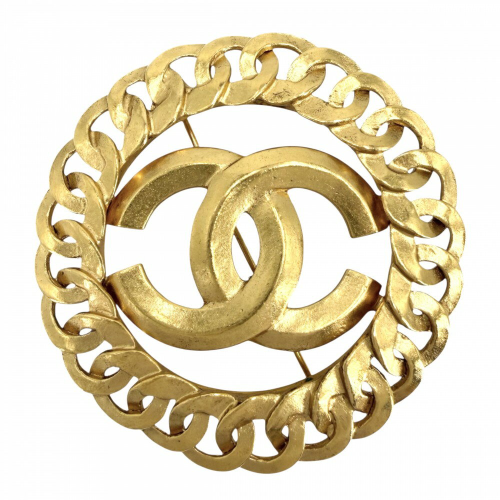 Rakuten - 【大売出し】 シャネル ブローチ レディース ココマーク アクセサリー ヴィンテージ ラウンド CHANEL GP 96P ゴールド 約21.3g1996年【中古品】