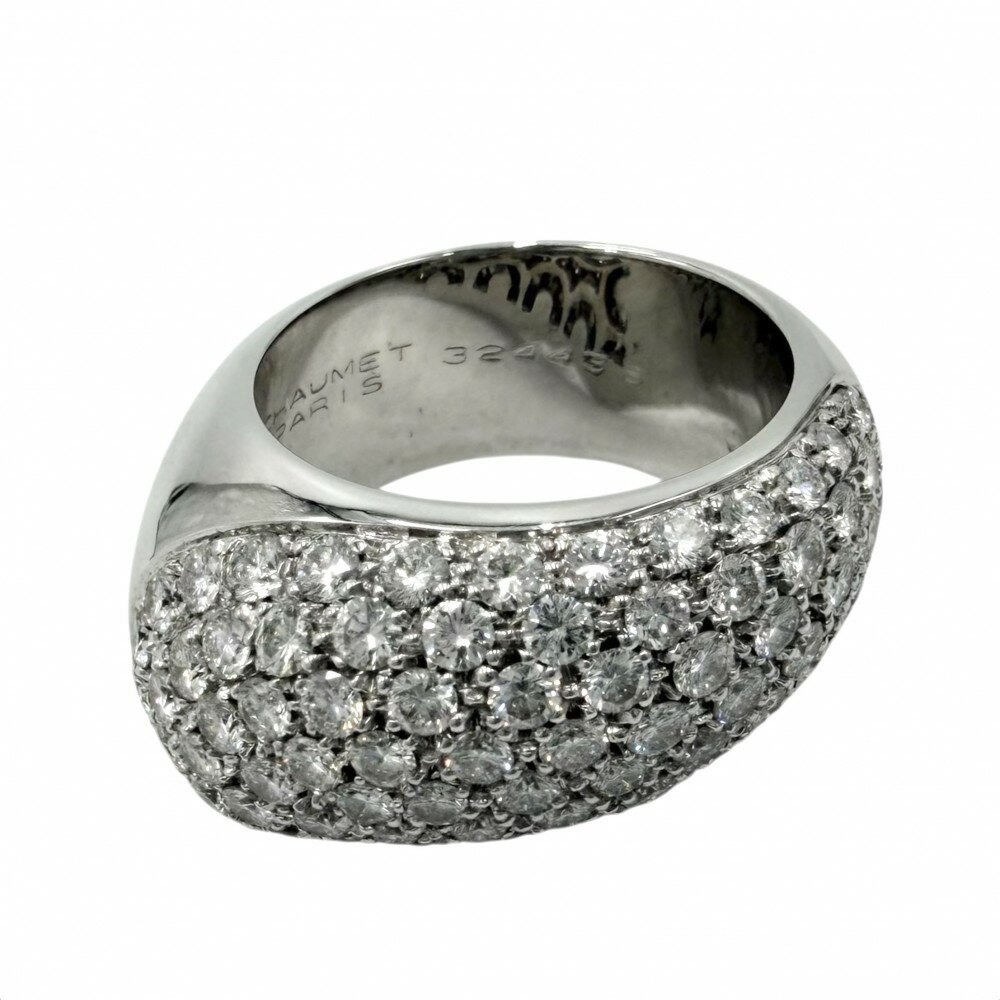 Rakuten - 【大売出し】 ショーメ 指輪 レディース ヴェニス LM リング ジュエリー アクセサリー Au750 18金WG Chaumet K18ホワイトゴールド ダイヤモンド 約12.5号 約13.8g【中古品】