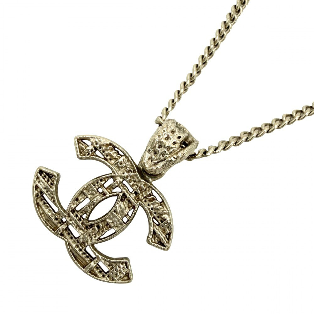 Rakuten - シャネル ネックレス レディース ココマーク ペンダント アクセサリー ロングネックレス CHANEL GP A15C ゴールド 約10.0g2015年【中古品】