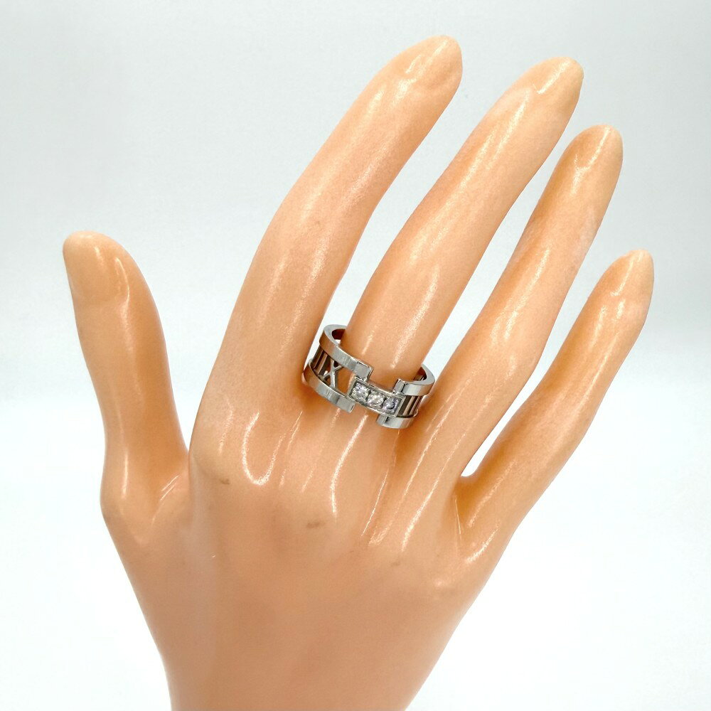 ティファニー 指輪 レディース アトラス オープン リング ジュエリー アクセサリー Au750 18金WG TIFFANY&C b-ship-10036207 VINTAGE BRAND TOKYO サンプル画像2