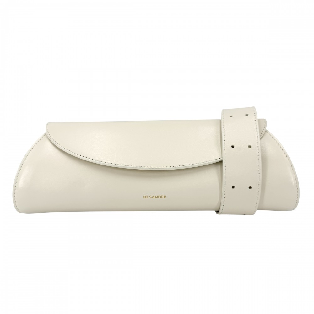 JIL SANDER / カンノーロ スモール ホワイト ショルダーバッグ CANNOLO SM（ショルダーバッグ）｜JIL SANDER（ジルサンダー）の