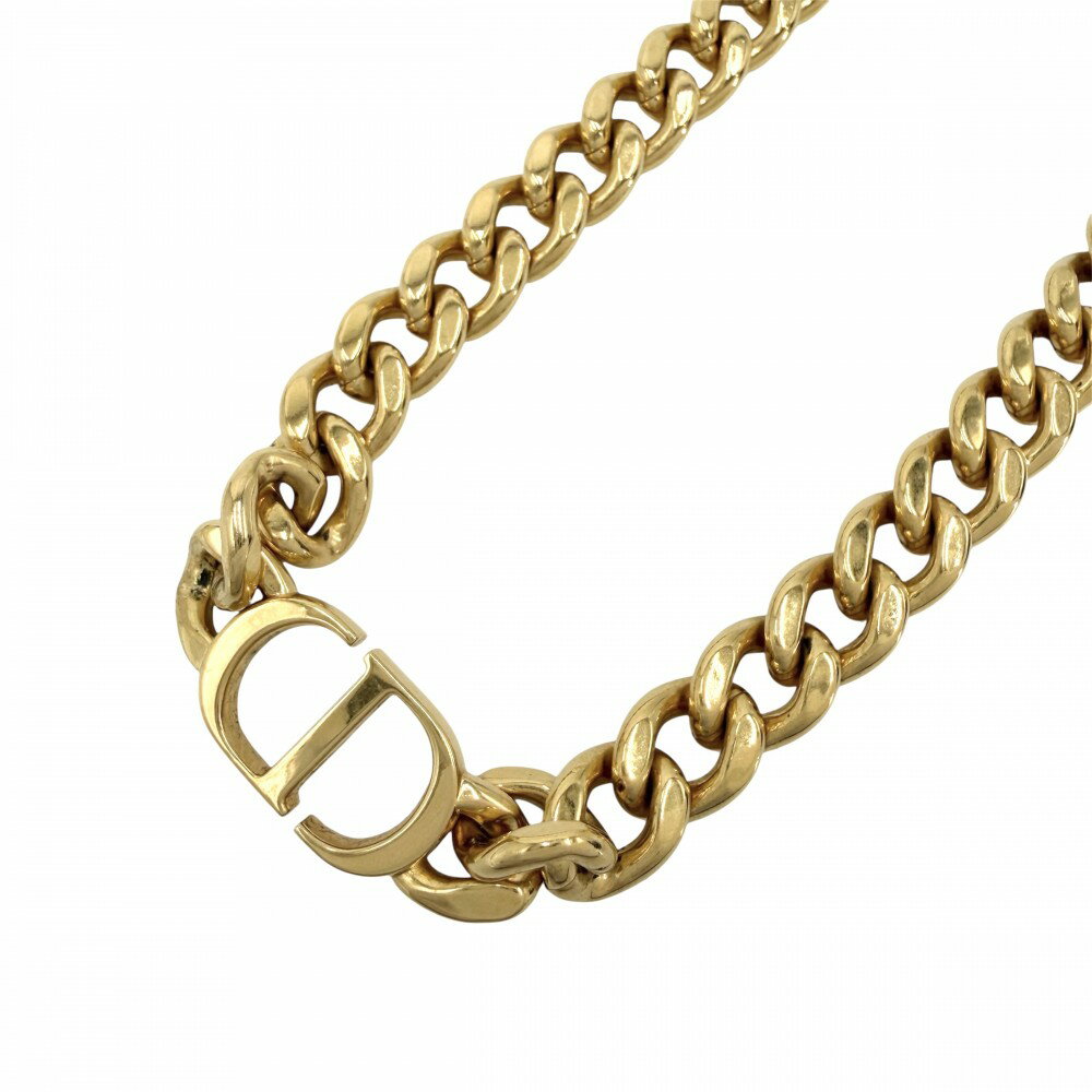 Rakuten - ディオール ネックレス ユニセックス 30 モンテーニュ チェーン アクセサリー 小物 アジャスター付き Dior ゴールド【中古品】