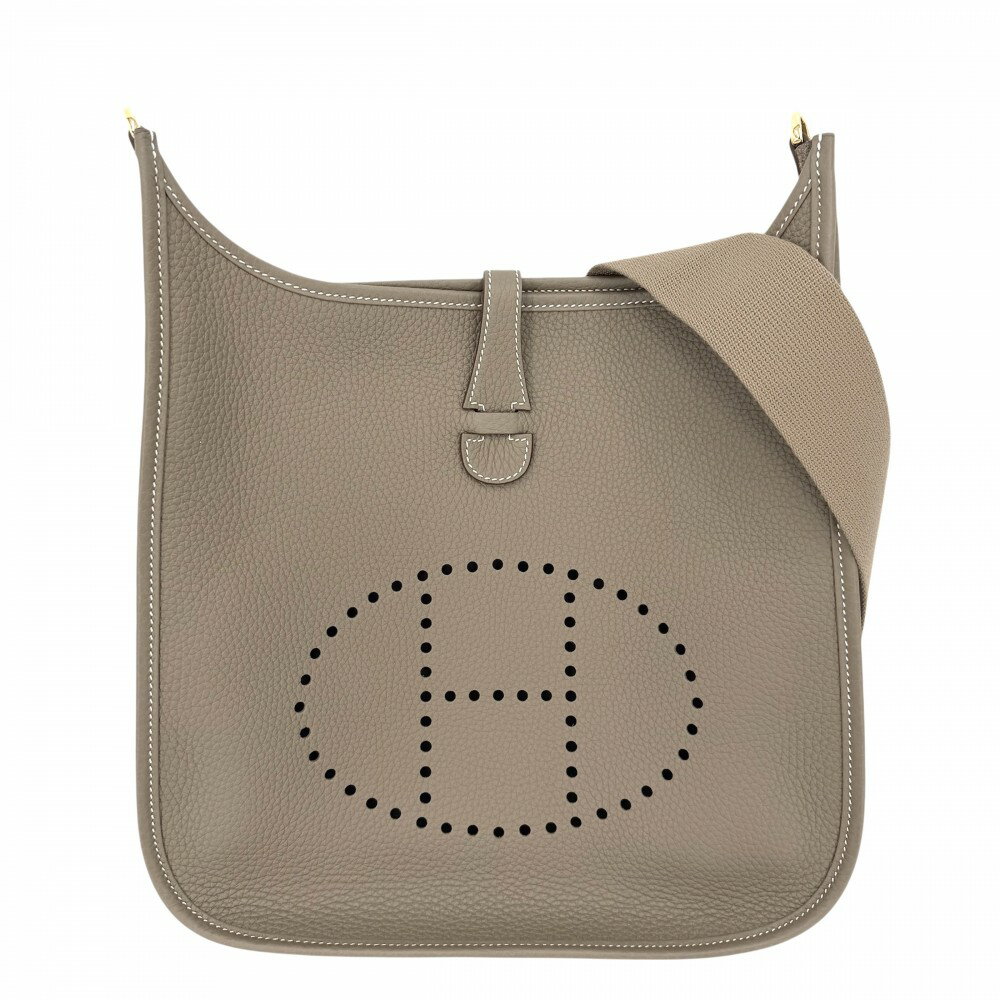 Rakuten - エルメス ショルダーバッグ レディース エブリン3 エブリンIII PM 肩掛け 斜め掛け Evelyne HERMES K刻印 レザー ブラウン 茶 ゴールド金具 美品2025年【中古品】