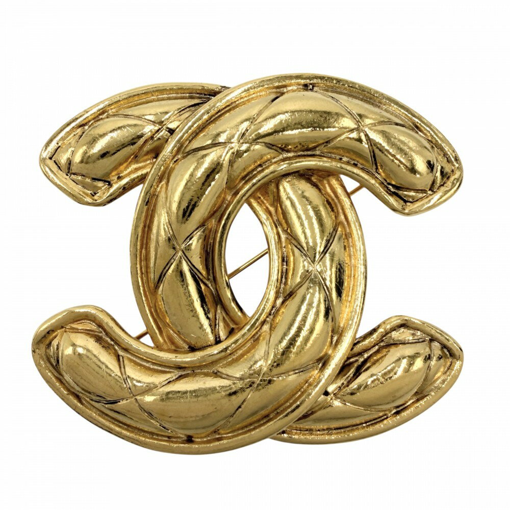 樂天商城 - 【大売出し】 シャネル ブローチ レディース マトラッセ ココマーク アクセサリー ヴィンテージ CHANEL GP ゴールド 約34.2g【中古品】
