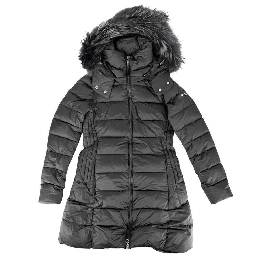 Rakuten - タトラス ダウンジャケット レディース サルマ アウター ダウンコート SARMA 01サイズ TATRAS LJXA0006013588 ブラック 黒 ガンメタル金具 ナイロン 冬 美品【中古品】