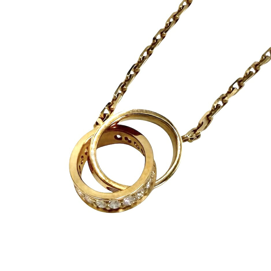 Rakuten - カルティエ ネックレス レディース ベビーラブ LOVE ジュエリー アクセサリー Au750 18金YG ビス CARTIER K18イエローゴールド ダイヤモンド 約6.1g 美品【中古品】