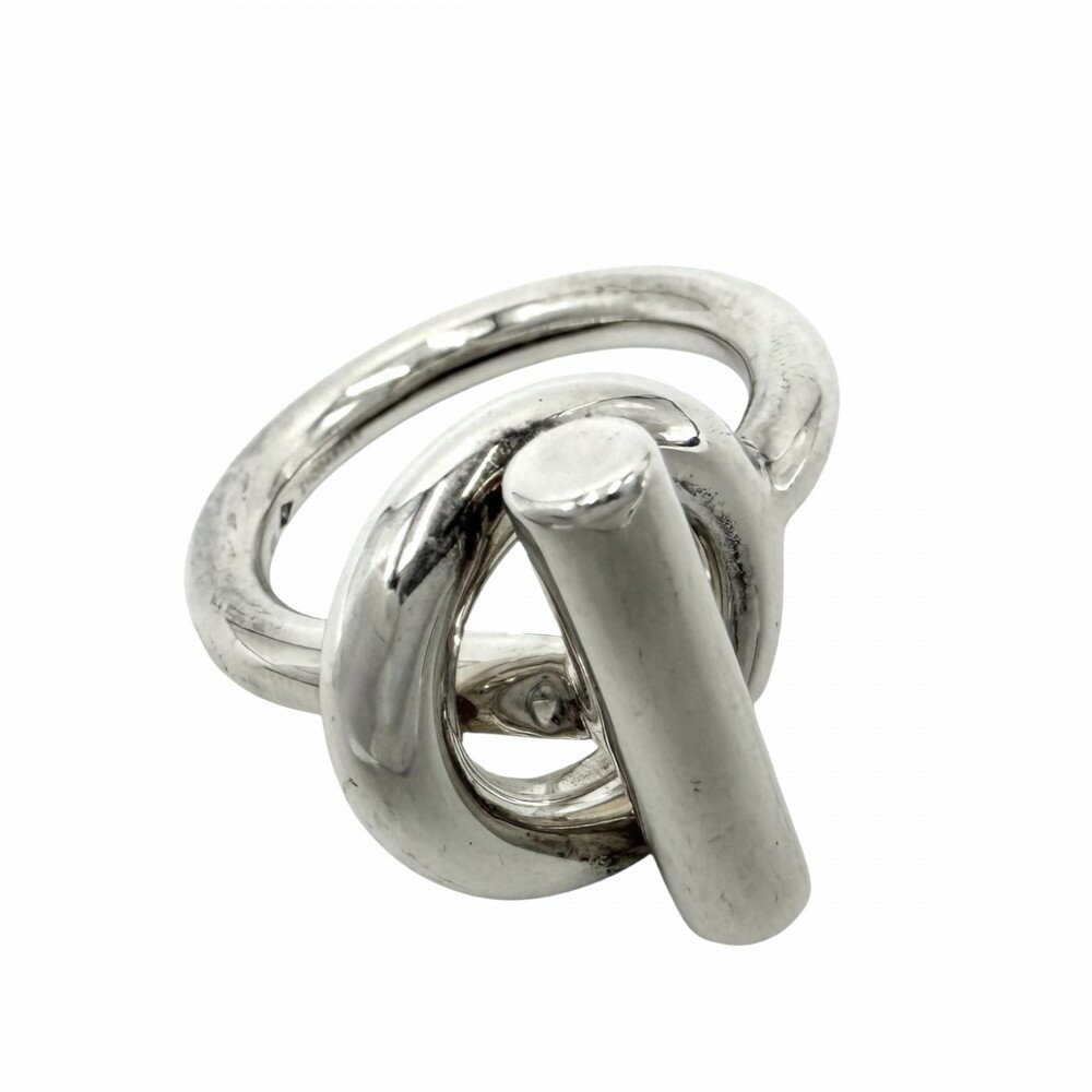 Rakuten - エルメス 指輪 レディース エシャペMM リング ジュエリー アクセサリー 小物 50サイズ HERMES シルバー925 約8号 約9.0g【中古品】
