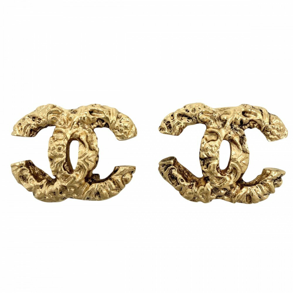 Rakuten - シャネル イヤリング レディース マグマ 溶岩 ココマーク アクセサリー CHANEL GP 93A ゴールド 約8.5g1993年【中古品】
