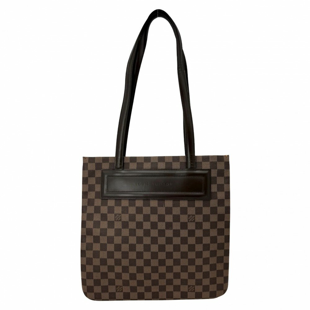 LOUIS VUITTON - ルイヴィトン トートバッグ レディース クリフトン ハンドバッグ 肩掛け LOUIS VUITTON N51149 ダミエキャンバス ブラウン 茶 ゴールド金具【中古品】