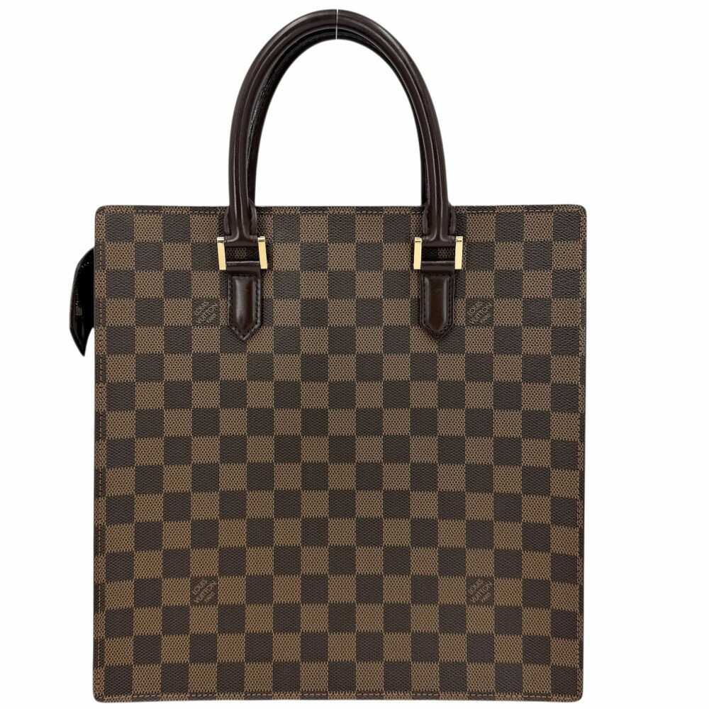 樂天商城 - 【大売出し】 ルイヴィトン トートバッグ レディース ヴェニスPM ハンドバッグ LOUIS VUITTON N51145 ダミエキャンバス ブラウン 茶 ゴールド金具【中古品】