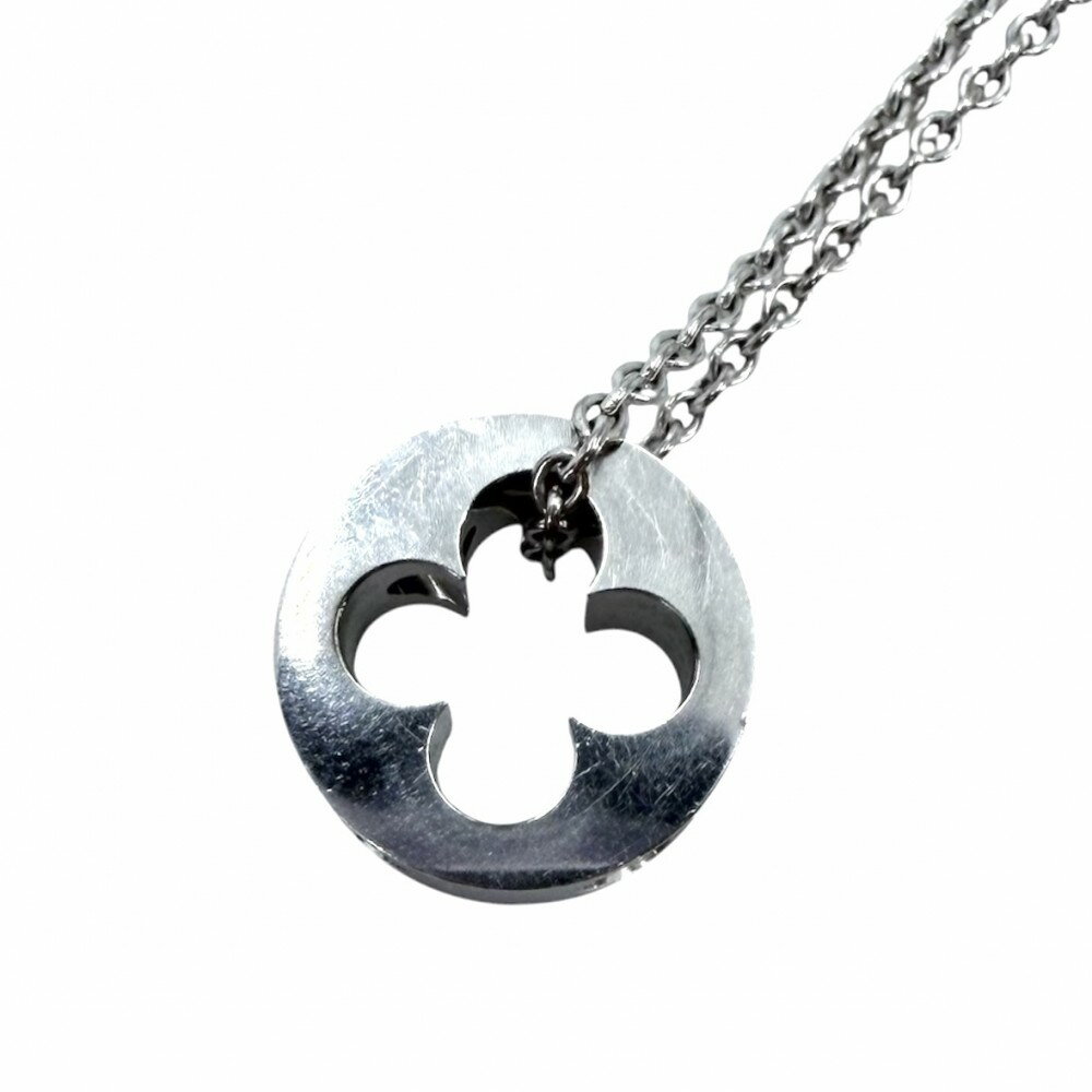 Rakuten - ルイヴィトン ネックレス ユニセックス パンダンティフ アンプラント アクセサリー ジュエリー 18金WG 750 LOUIS VUITTON K18ホワイトゴールド 約6.7g【中古品】