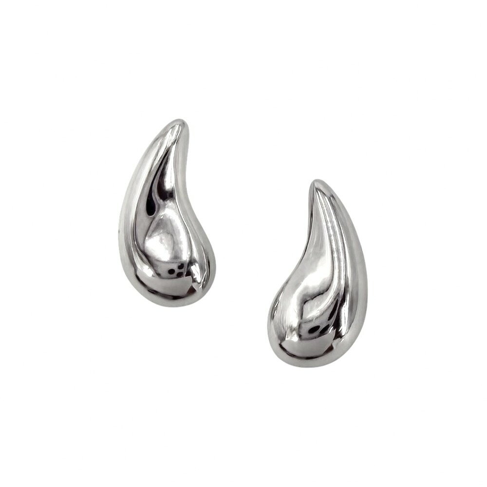 Rakuten - ティファニー ピアス レディース ティアドロップ エルサペレッティ ジュエリー アクセサリー TIFFANY&Co. Pt950プラチナ 約2.5g 美品【中古品】