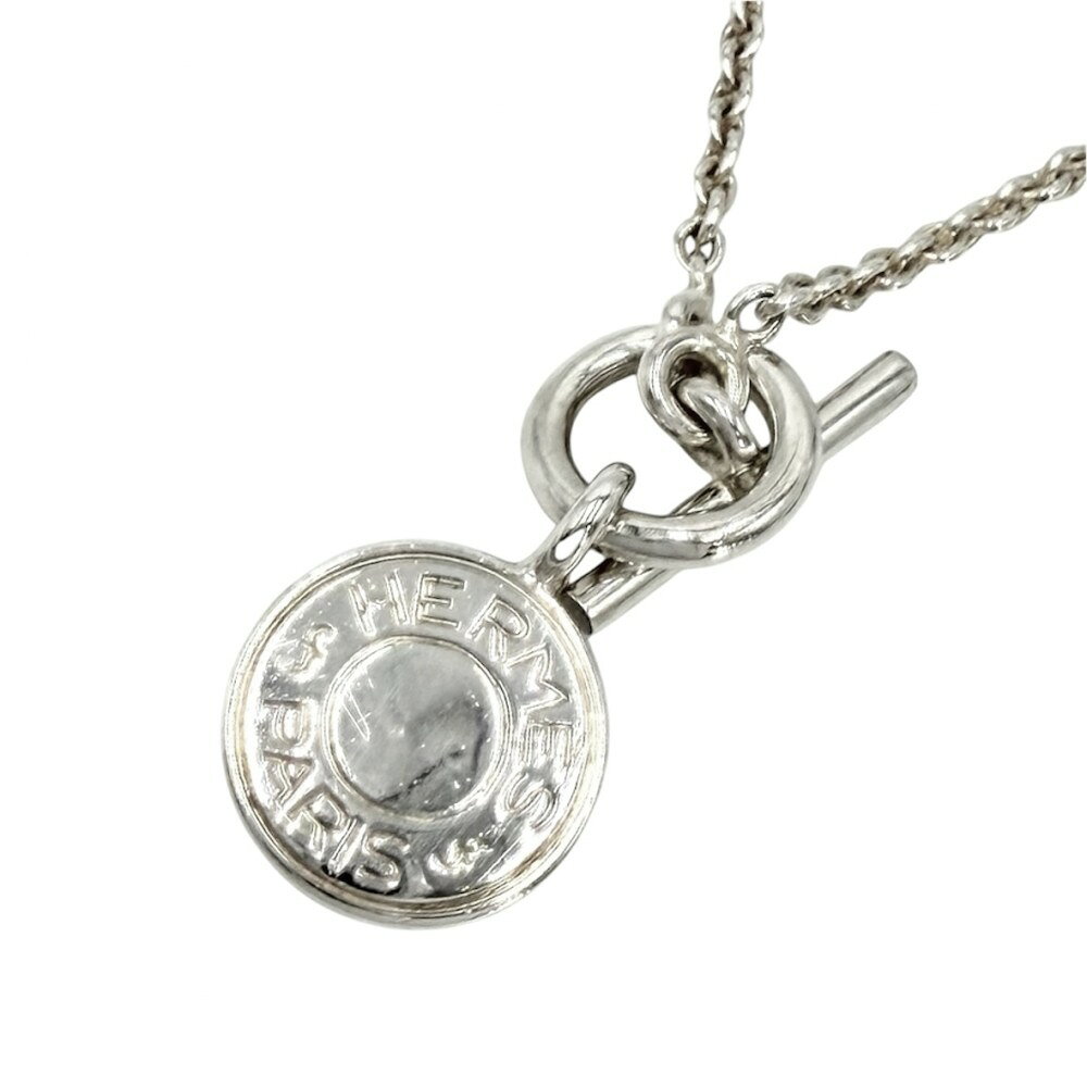 Rakuten - 【大売出し】 エルメス ネックレス レディース セリエ アミュレットHエクスリブリス ペンダント ジュエリー アクセサリー HERMES シルバー925 約9.6g【中古品】