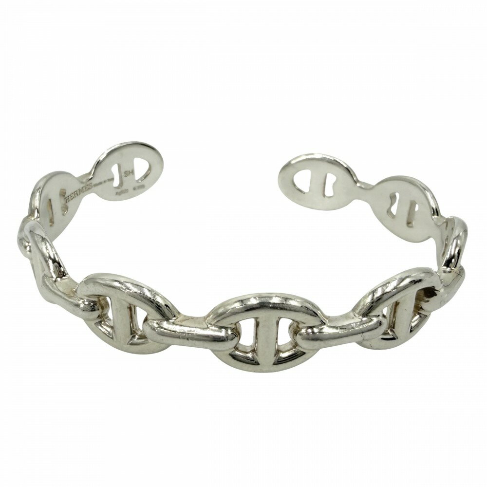 Rakuten - エルメス ブレスレット レディース シェーヌダンクル アンシェネ　SH アクセサリー ジュエリー 小物 バングル HERMES シルバー925 約18.2g【中古品】