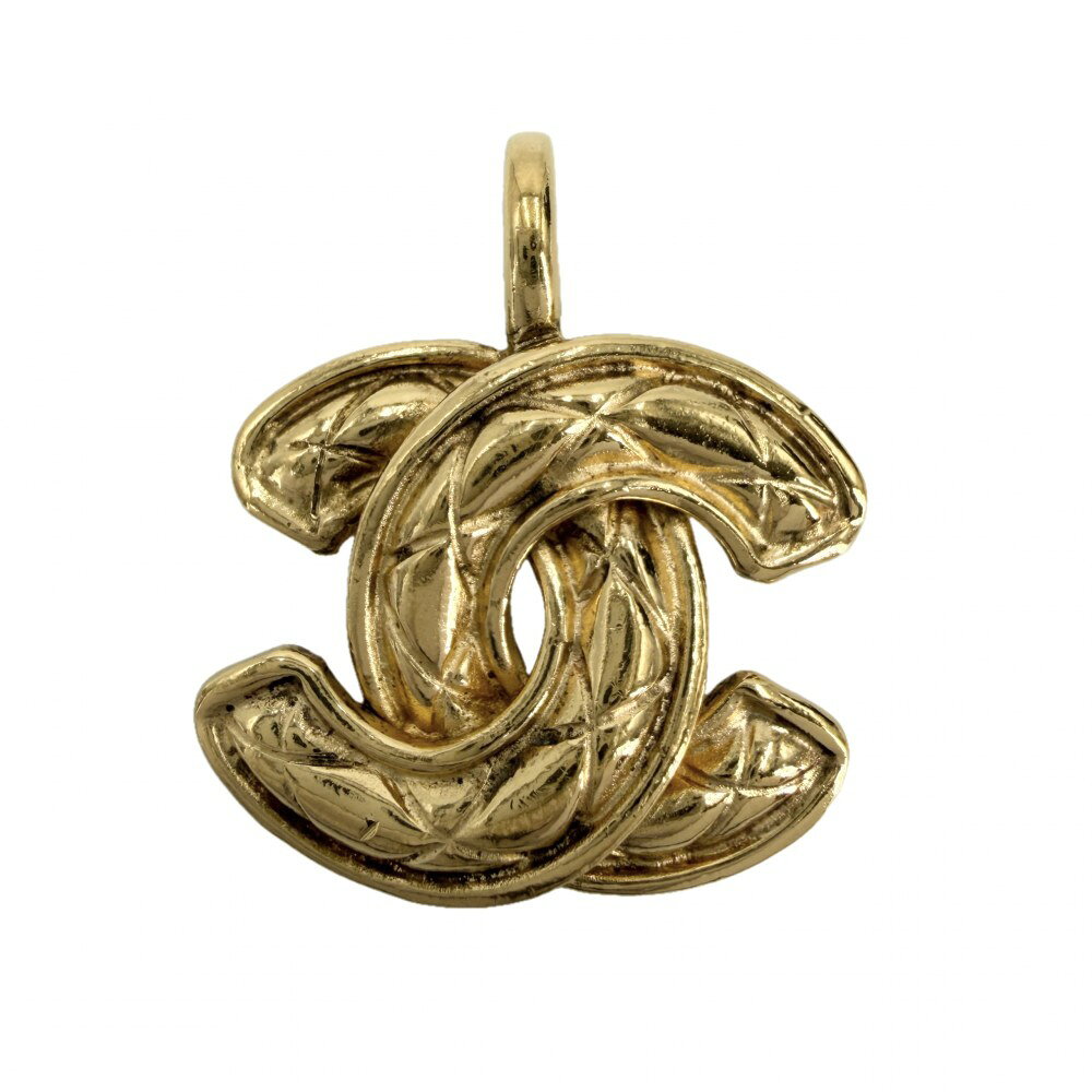 Rakuten - シャネル ペンダントトップ レディース マトラッセ ココマーク アクセサリー CHANEL GP ゴールド 約10.0g【中古品】