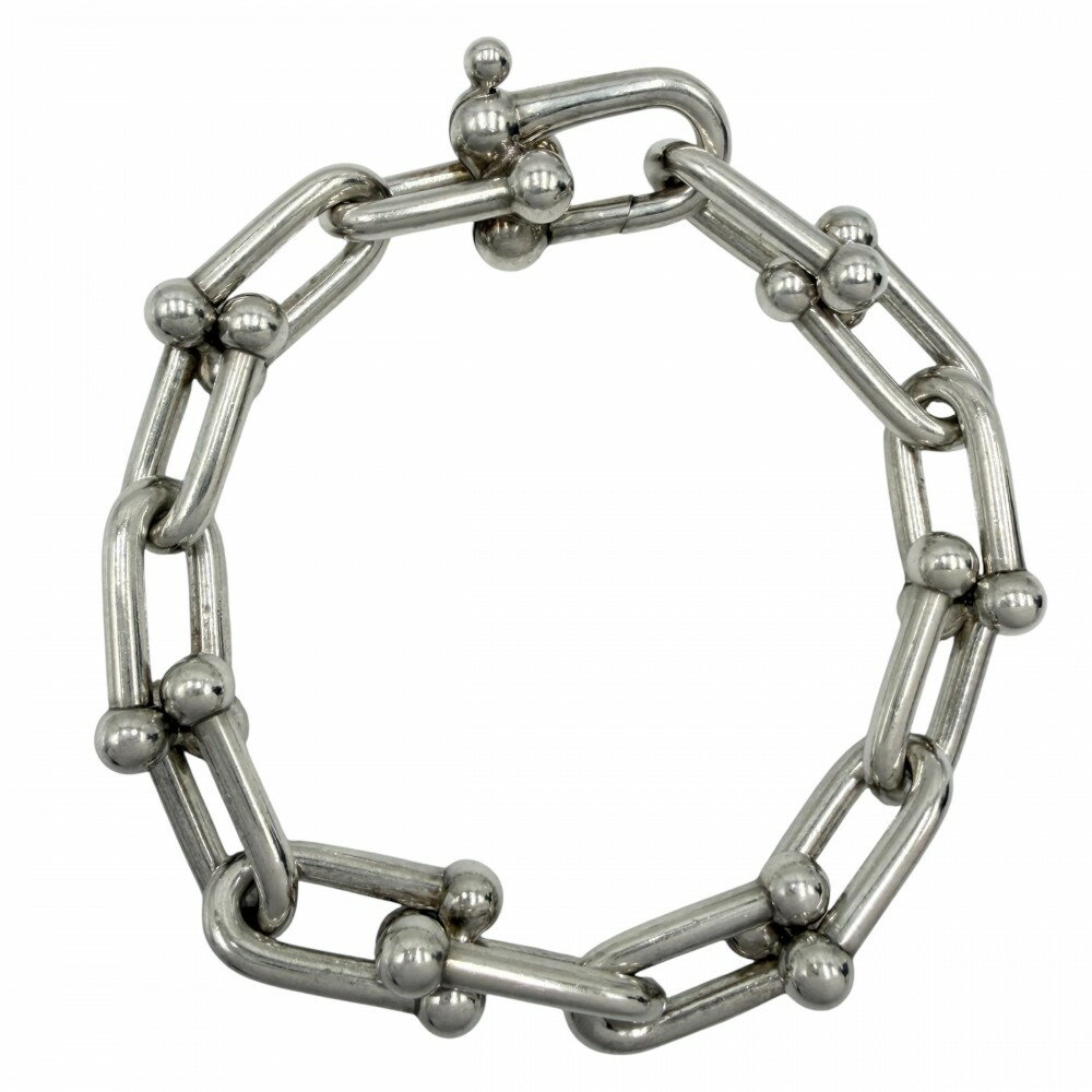 Rakuten - ティファニー ブレスレット ユニセックス ハードウェア ラージリンクブレスレット アクセサリー ジュエリー メンズ レディース 男女兼用 TIFFANY&Co. シルバー925 約63.3g【中古品】