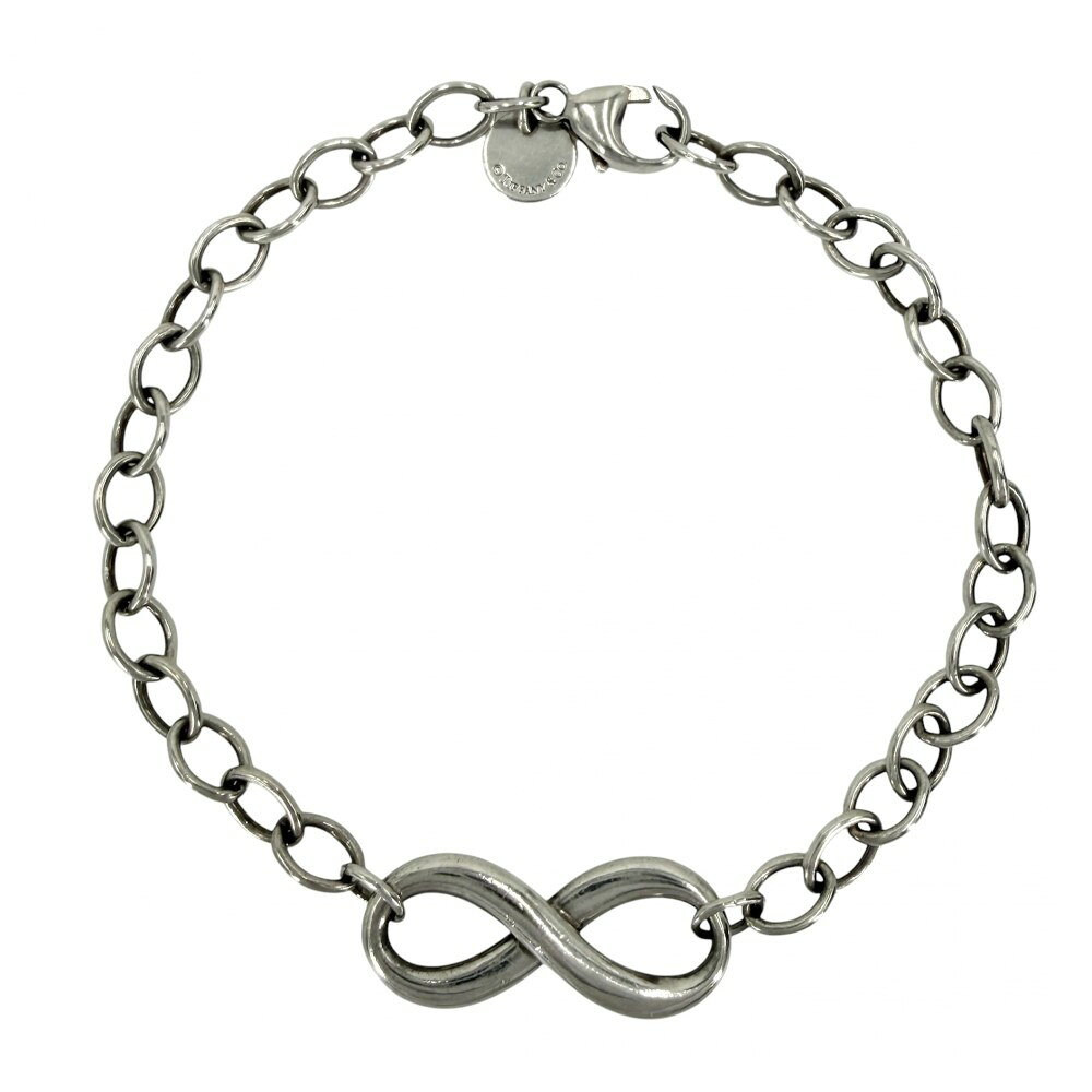 Rakuten - ティファニー ブレスレット レディース インフィニティ ジュエリー アクセサリー TIFFANY&Co. シルバー925 約6.1g【中古品】