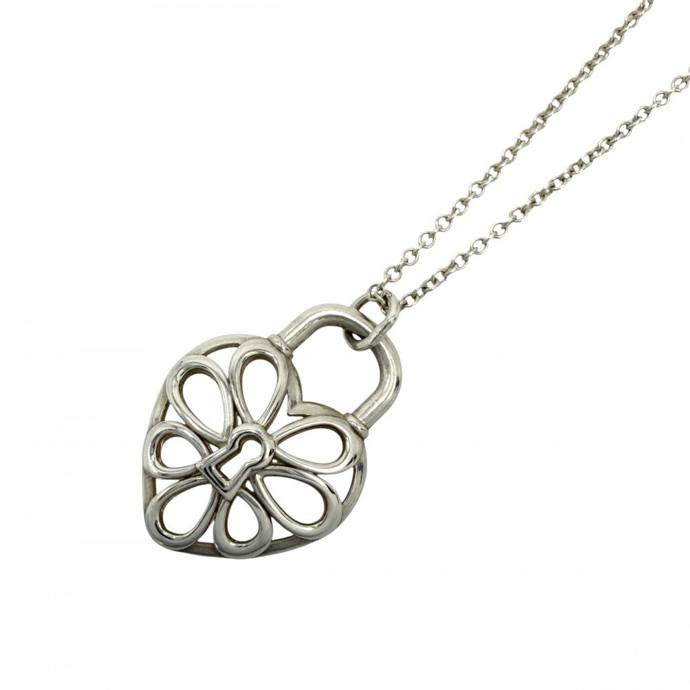 樂天商城 - ティファニー ネックレス レディース フィリグリー ジュエリー ハート アクセサリー TIFFANY&Co. シルバー925 約2.6g【中古品】