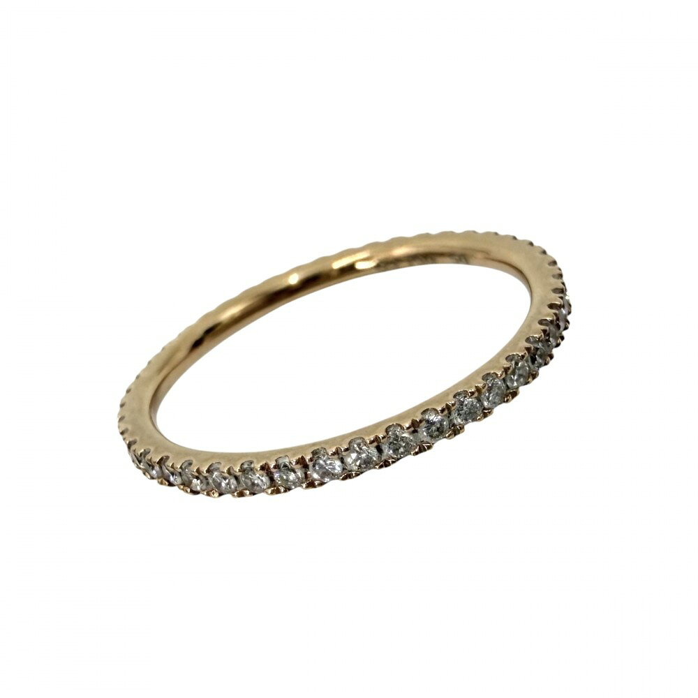 樂天商城 - ジョージジェンセン 指輪 レディース フルエタニティ リング ジュエリー アクセサリー 18金PG Au750 50サイズ Georg Jensen K18ピンクゴールド ダイヤモンド 約10号 約1.2g【中古品】