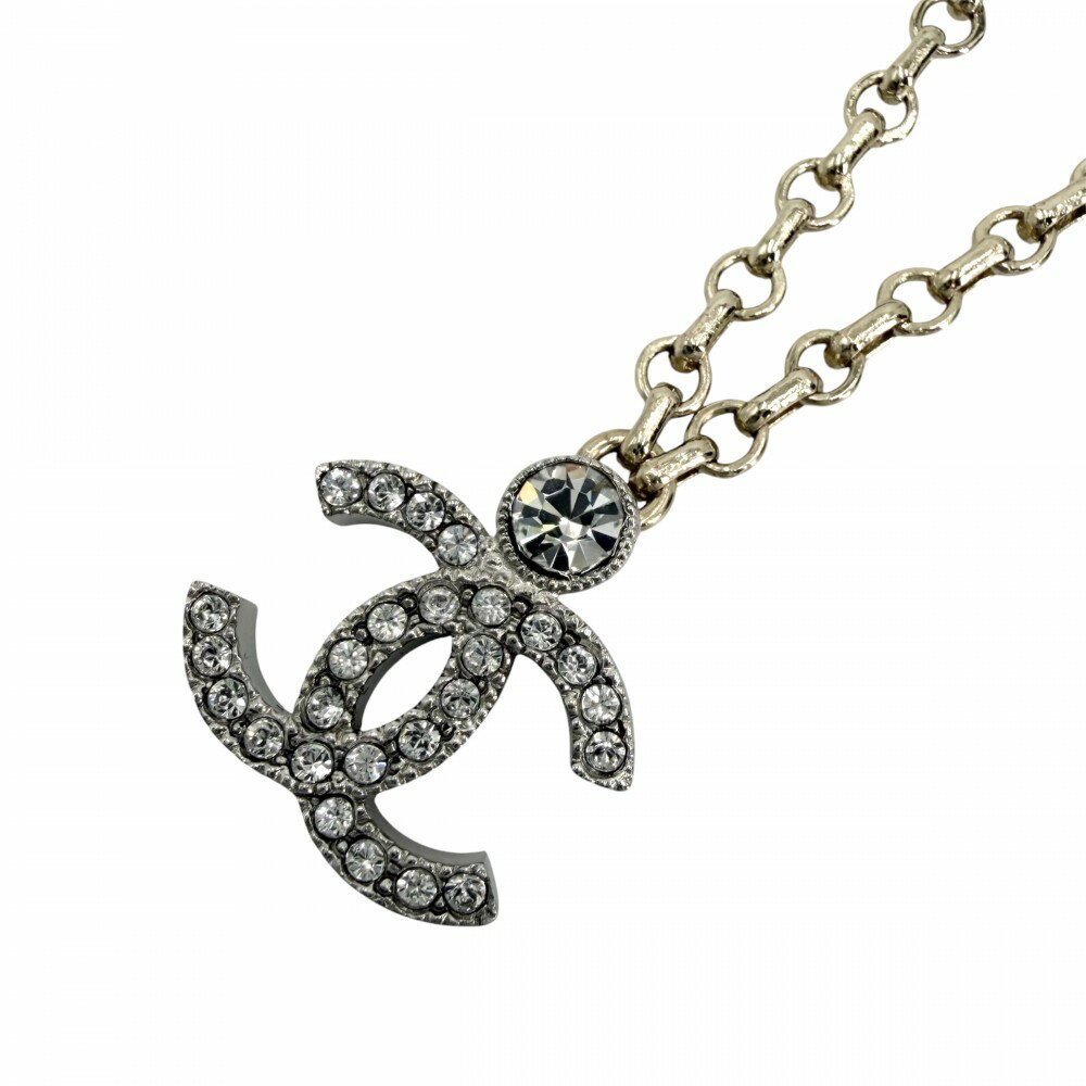 樂天商城 - シャネル ネックレス レディース アジャスター付き ココマーク ペンダント アクセサリー CHANEL GP ラインストーン I23K ゴールド 約10.3g 美品2023年【中古品】