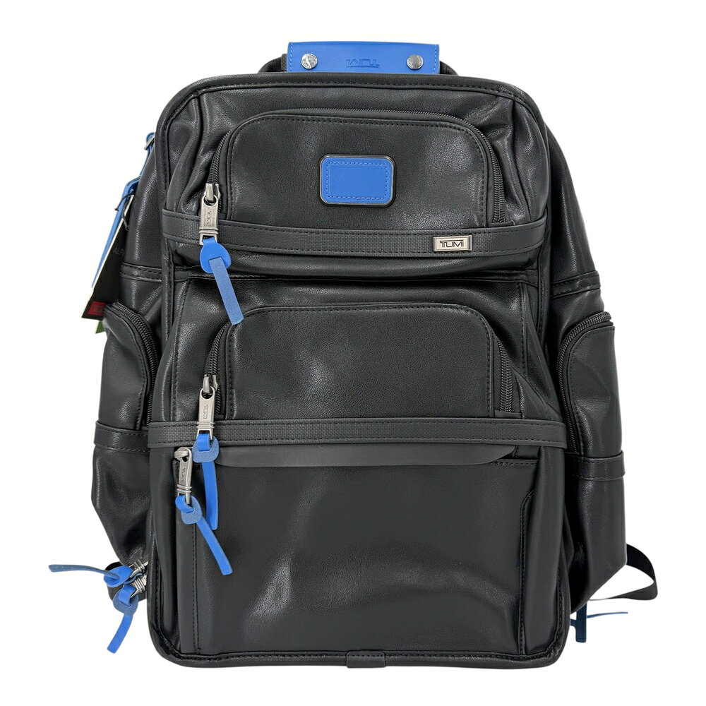 トゥミ リュック メンズ Alpha 3 バックパック 肩掛け TUMI レザー ブラック 黒 ブ...