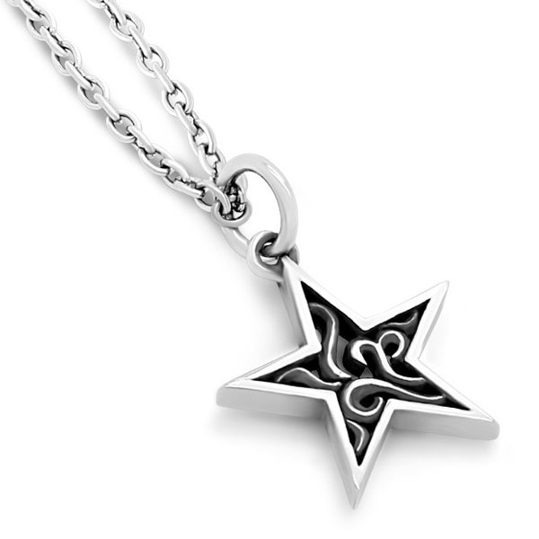 スター アラベスク シルバーペンダントトップ*FREE STYLE(フリースタイル)