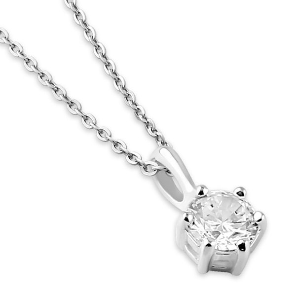 楽天シルバーアクセサリーバズショットラウンドジルコニア シルバーペンダントトップ*FREE STYLE（フリースタイル）