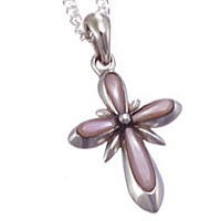 シルバーアクセサリーバズショットのシェルクロス シルバーペンダントトップ*FREE STYLE(フリースタイル) シルバー925 メンズ レディース アクセサリー｜アングル3