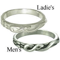 [ペア] スネーク シルバーペアリング(指輪)*FREE STYLE(フリースタイル)