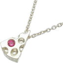 (7月)ルビーチーズ シルバーペンダントトップ*SWANKY(スワンキー)/誕生石