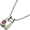 (7月)ルビーオクバ シルバーペンダントトップ*SWANKY(スワンキー)/誕生石