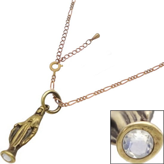 ムーンストーンマリアブラスペンダン...