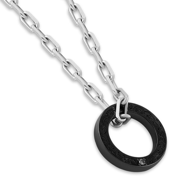 ダイヤラージリング シルバーペンダントトップ*AQUA SILVER(アクアシルバー)