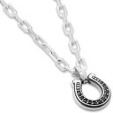 ホースシュー シルバーペンダントトップ*AQUA SILVER(アクアシルバー)