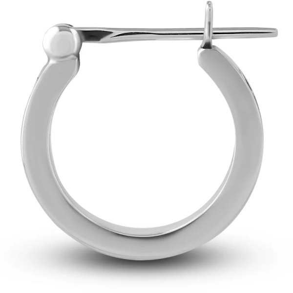 アラベスクバンド フープ シルバーピアス(シングル) *AQUA SILVER(アクアシルバー)...