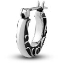 サイドアラベスク シルバーピアス*AQUA SILVER(アクアシルバー)
